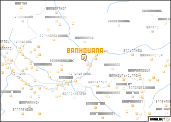 map of Ban Houana