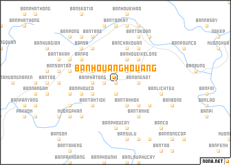 map of Bản Houang Houang