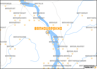 map of Ban Houapakho