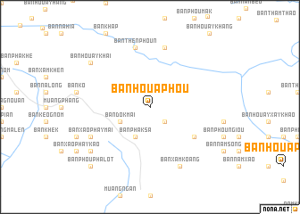 map of Ban Houaphou