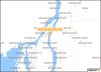 map of Ban Houasing