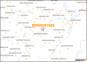 map of Ban Houaybôk