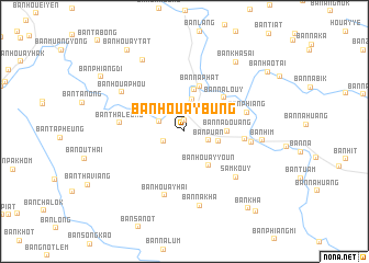 map of Ban Houaybung