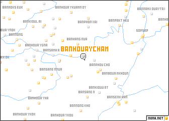 map of Ban Houaycham