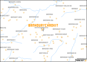 map of Ban Houaychaokit