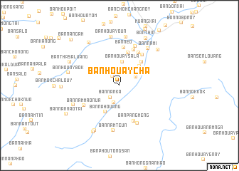 map of Ban Houaycha