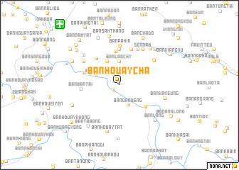 map of Ban Houay Cha