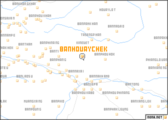 map of Ban Houaychèk