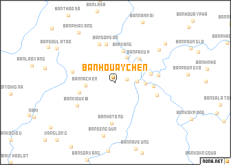 map of Ban Houaychèn