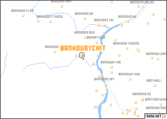 map of Ban Houaychit