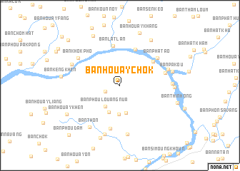 map of Ban Houaychôk