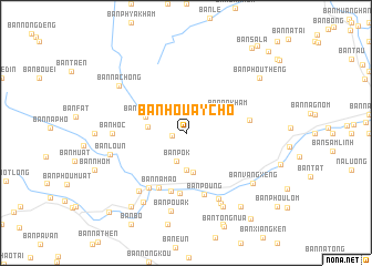 map of Ban Houay Cho