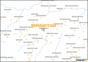 map of Ban Houaychun