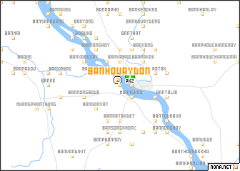 map of Ban Houaydôn