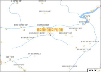 map of Ban Houaydou