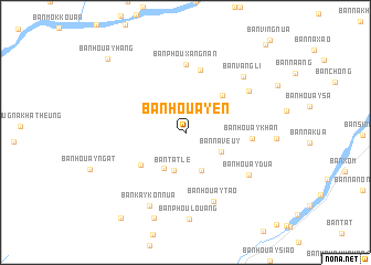 map of Ban Houay-Èn