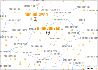 map of Ban Houay-Èn