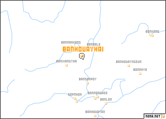 map of Ban Houayhai