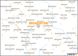 map of Ban Houayhai