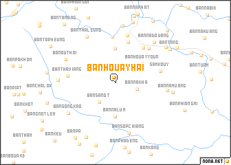 map of Ban Houayhai