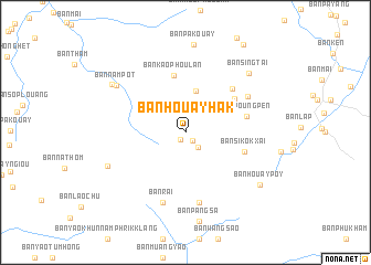 map of Ban Houayhak