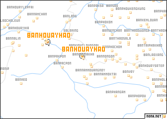 map of Ban Houayhao