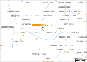 map of Ban Houay Hao