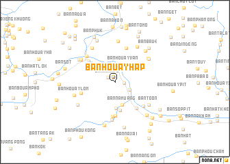 map of Ban Houay Hap