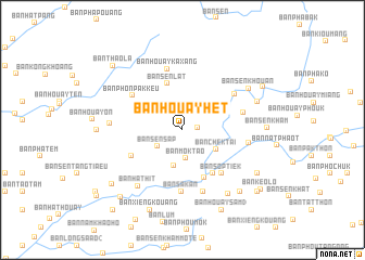 map of Ban Houayhèt