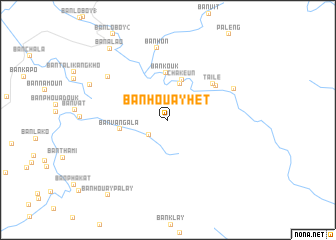 map of Ban Houayhét