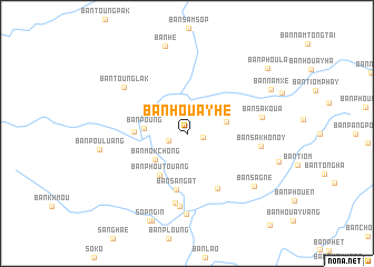 map of Ban Houayhè