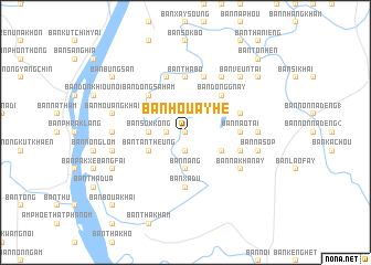 map of Ban Houayhè