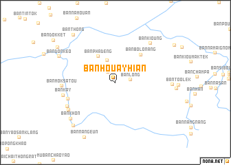 map of Ban Houayhian