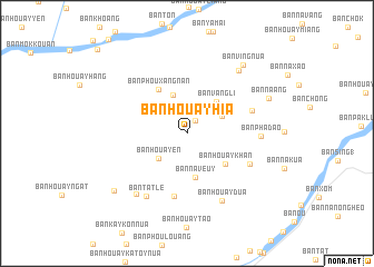 map of Ban Houayhia