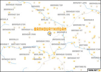 map of Ban Houayhindam