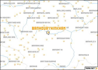 map of Ban Houayhinkham
