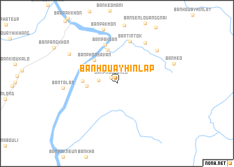 map of Ban Houayhinlap