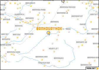 map of Ban Houayhôk