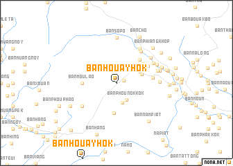 map of Ban Houayhôk