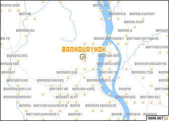 map of Ban Houayhok