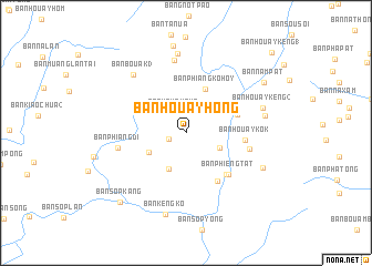 map of Ban Houayhông