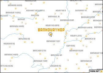 map of Ban Houayhôp