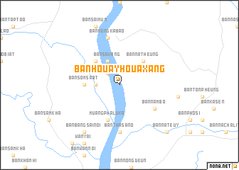 map of Ban Houayhouaxang