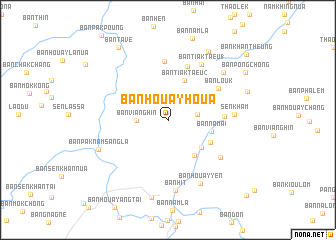 map of Ban Houayhoua