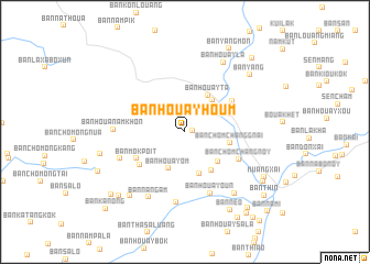 map of Ban Houayhoum