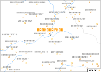 map of Ban Houayhou