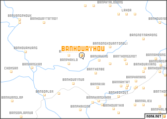 map of Ban Houayhou