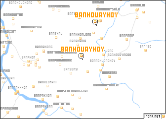 map of Ban Houayhoy