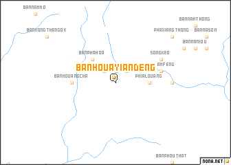 map of Ban Houay-Iandèng