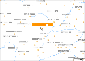 map of Ban Houay-Ing